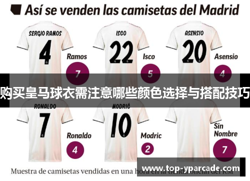 购买皇马球衣需注意哪些颜色选择与搭配技巧
